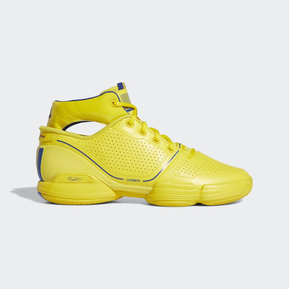 Adidas Men's Adizero Rose 1 Wolverines Basketball Shoes Yellow/Royal Ireland FW3665